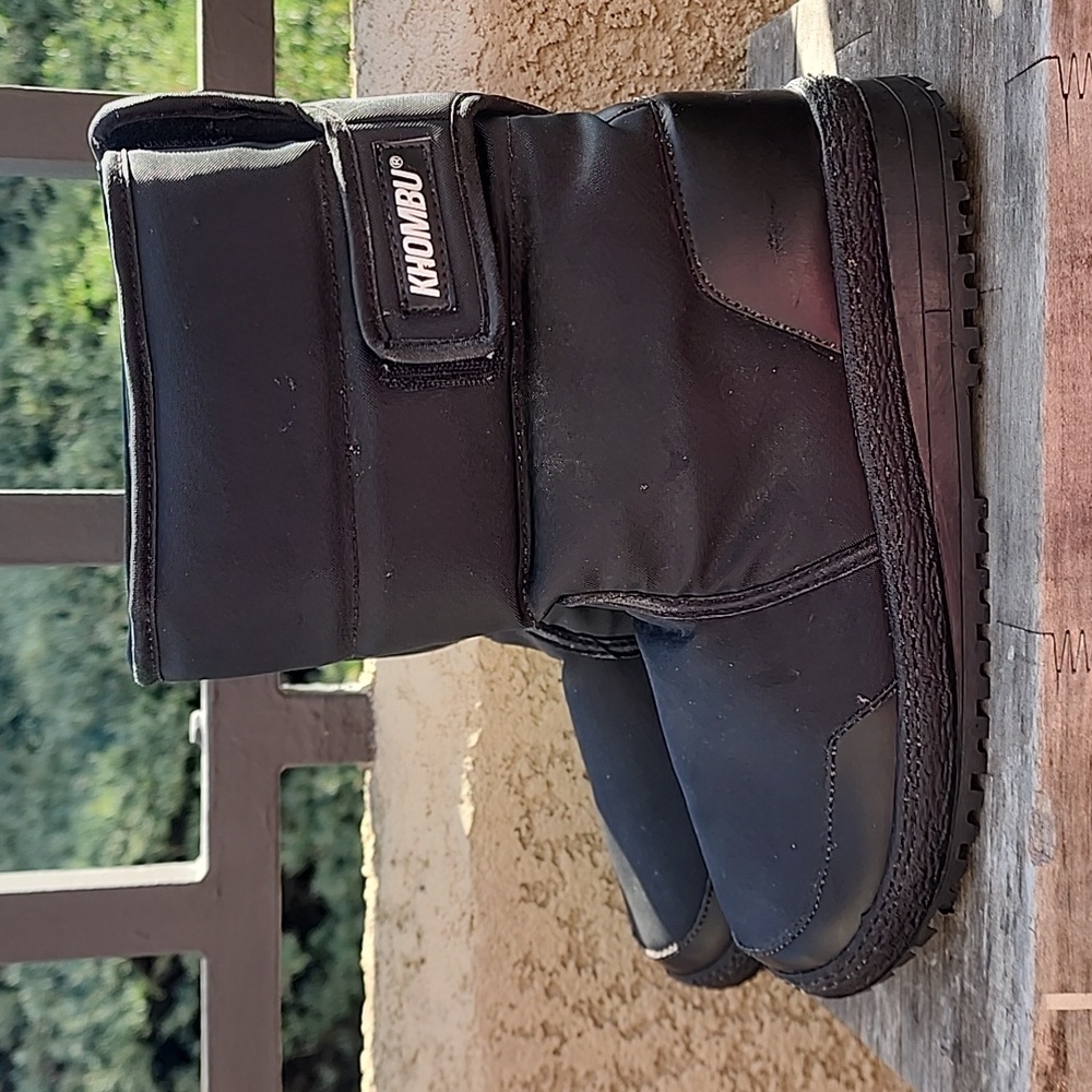 Khombu Snow Boots Black Size 10